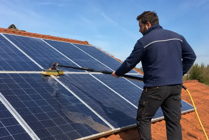 Nettoyage et entretien de panneaux solaires à Camplong-d'Aude
